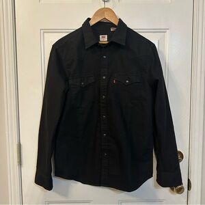 Levi’s Black Denim Shirt